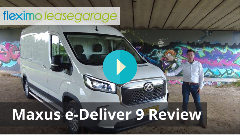 Review video Maxus eDeliver 9 - Leasegarage
